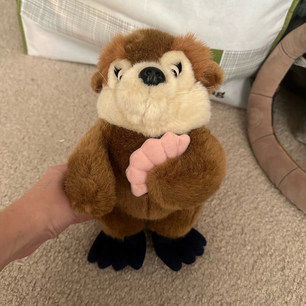 Vintage Seaworld Sea Otter Plush